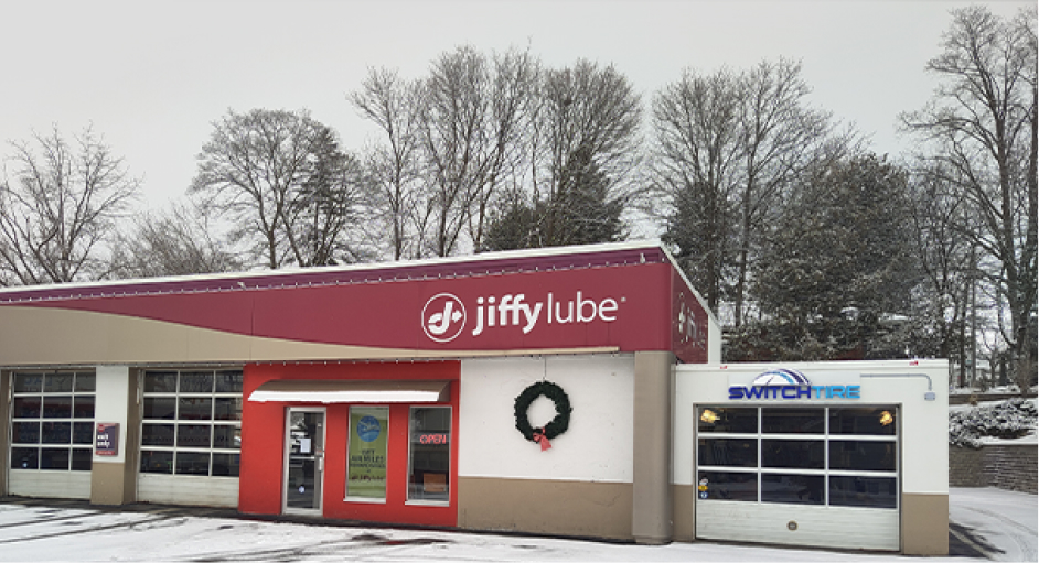 Jiffy Lube with Switch tire garage